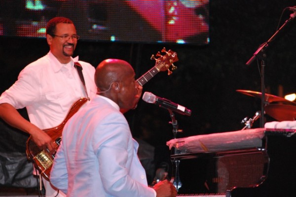 Al Turner with Kem at The Clifford Brown Jazz Fest